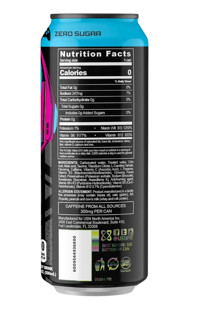 Qhush 6 Pack – Bebidas Energéticas Variado