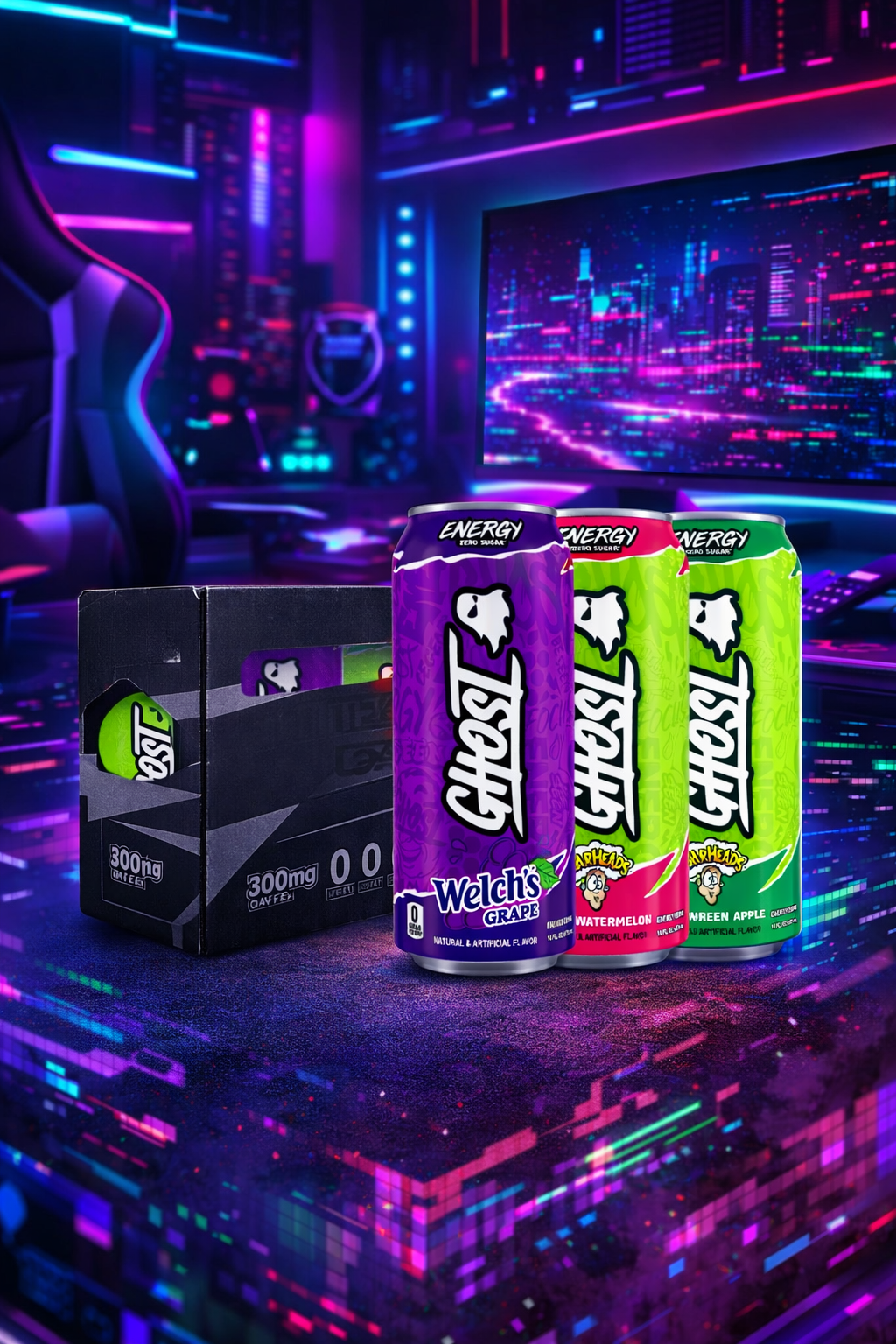 Ghost 6 Pack – Bebidas Energéticas Variado