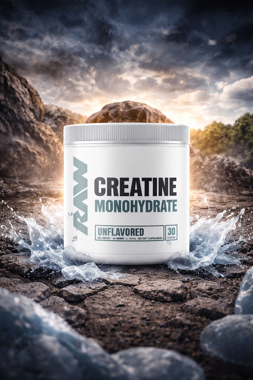 Raw Creatina Monohidratada