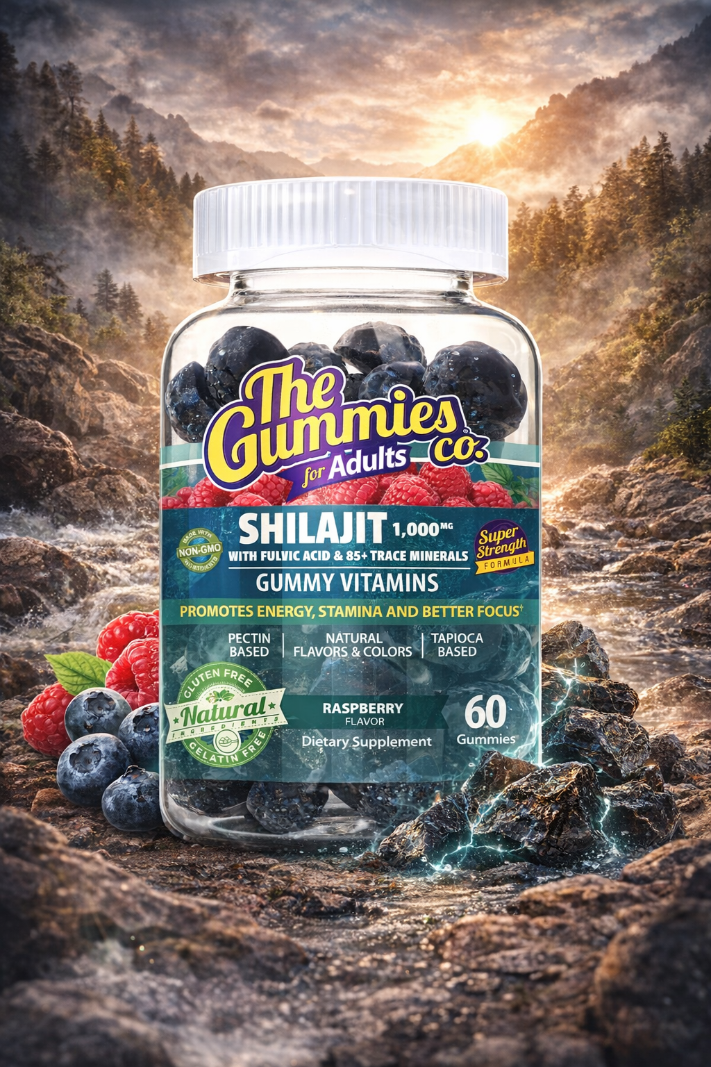 Shilajit Gummies con Vitamina C