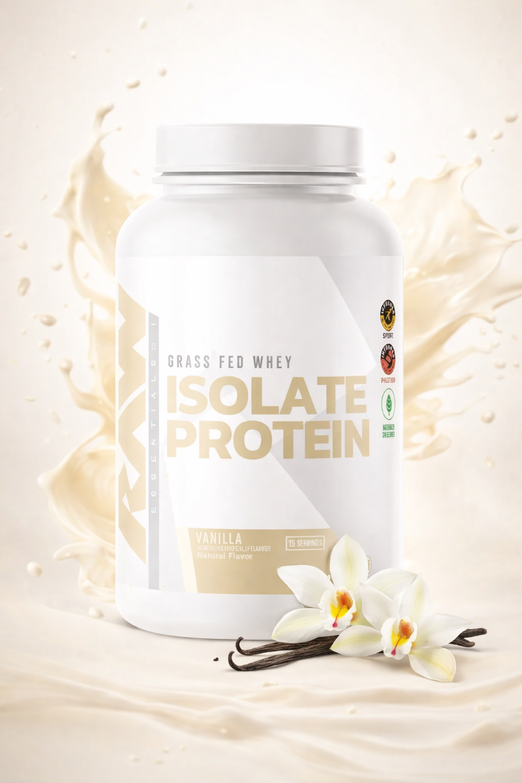RAW Proteína Aislada de Suero de Leche – 30 servidas